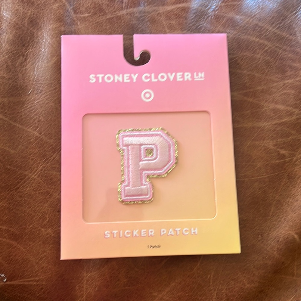 Target x Stoney Clover Lane “P” sticker patch